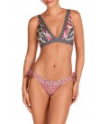 Bikini halter con braga atada al los lados