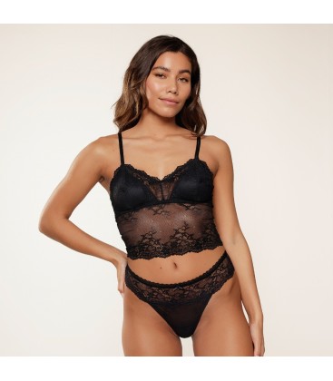 Bralette de encaje sin aros de LingaDore