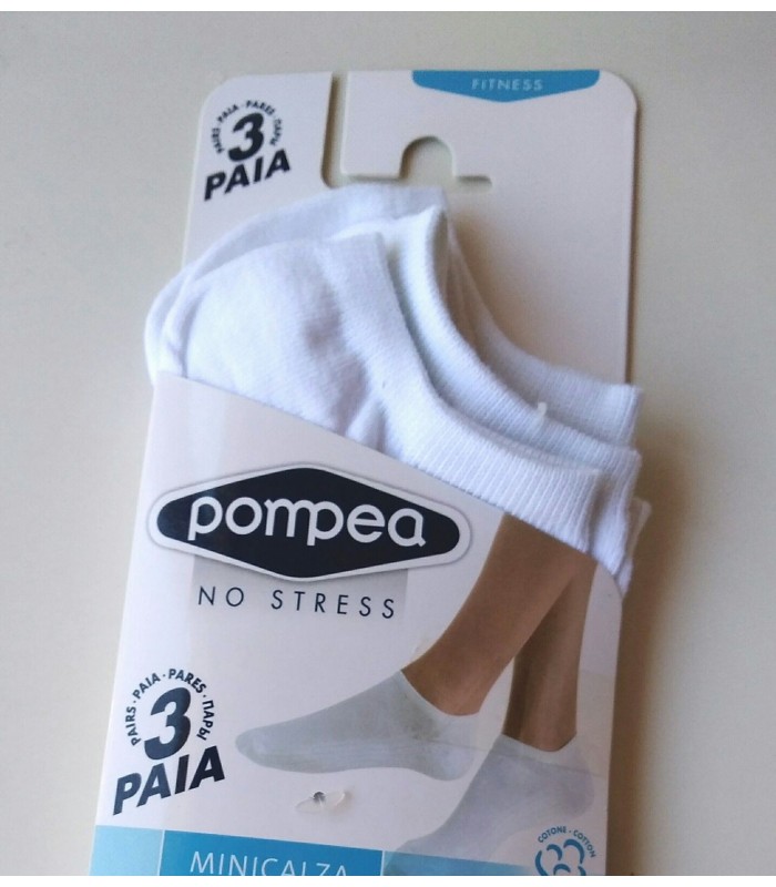 Calcetines deportivos para hombre (pack 3 pares) de Pompea